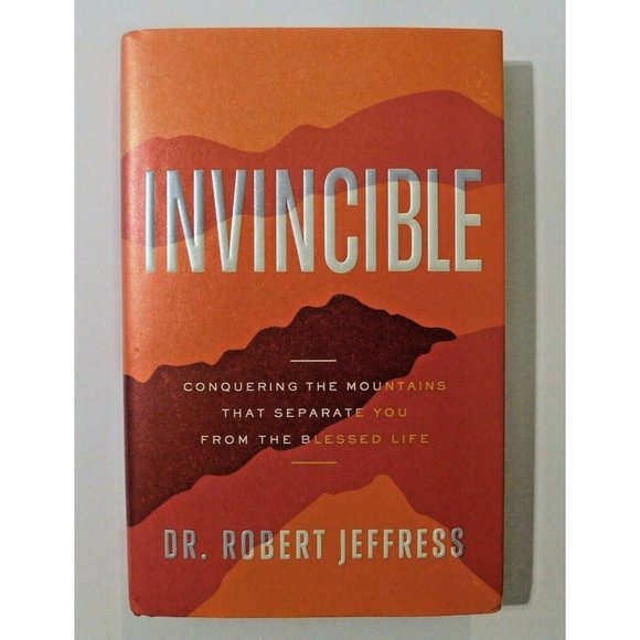 Invincible Conquering the Mountains That Separate You by Robert Jeffress HBDJ - Picture 1 of 4